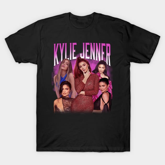 RETRO VINTAGE KYLIE JENNER BOOTLEG STYLE T-Shirt by Archer Expressionism Style